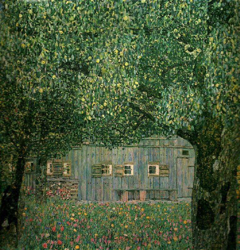 Gustav Klimt bondgard i ovre osterrike Spain oil painting art